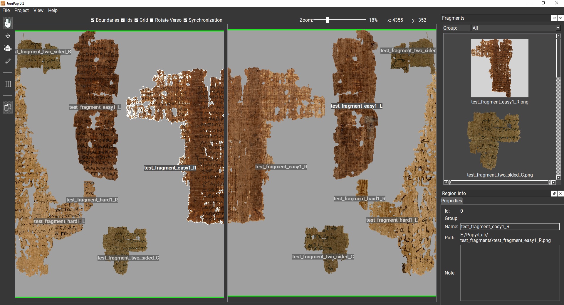 JoinPap software screenshot